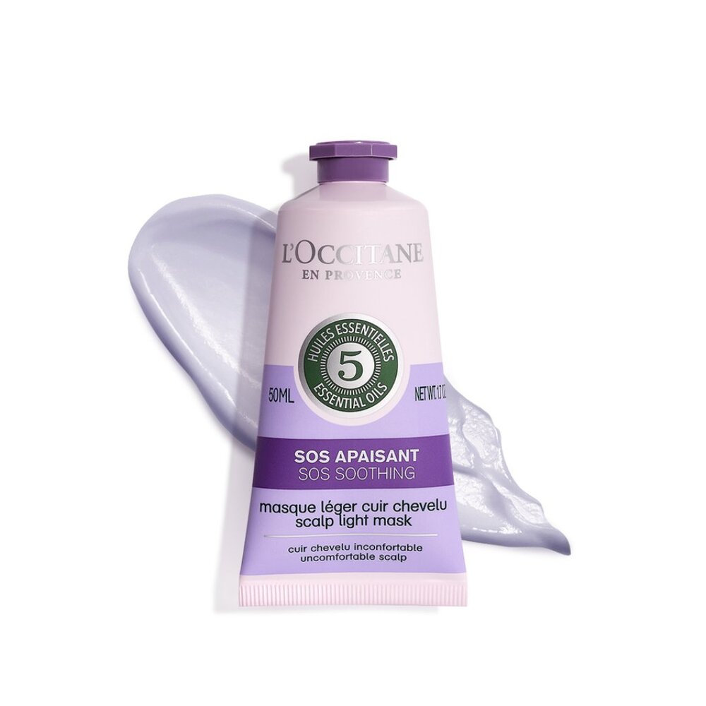 L’Occitane SOS Soothing Light Hair Scalp Mask - 50ML NEW